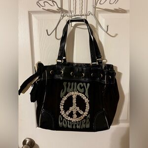 Vintage Juicy Couture Black Tote Bag